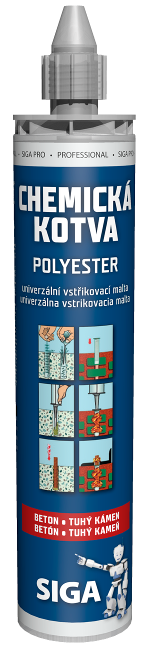 SIGA PRO chemick kotva polyester