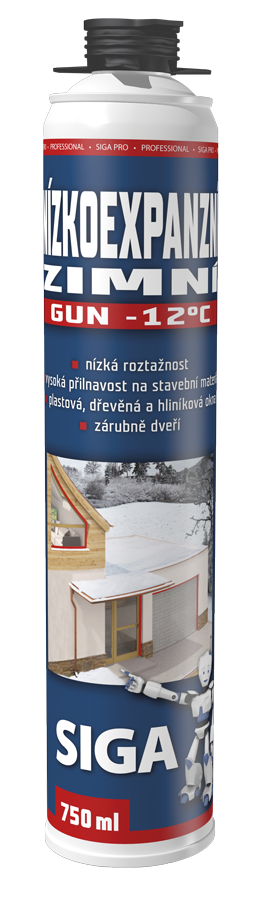 SIGA PRO nzkoexpanzn zimn GUN 750 ml